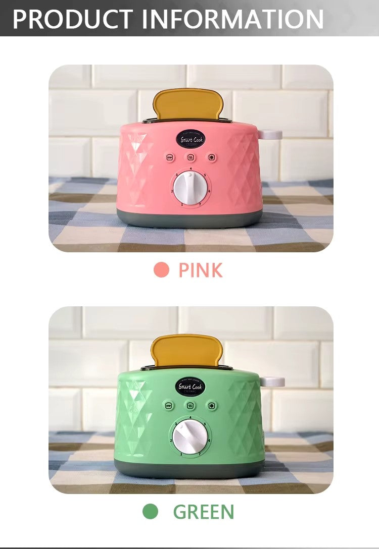 WEMZY-Pink Toaster Machine Without Electricity WEMZY-Pink Toaster Machine Without Electricity